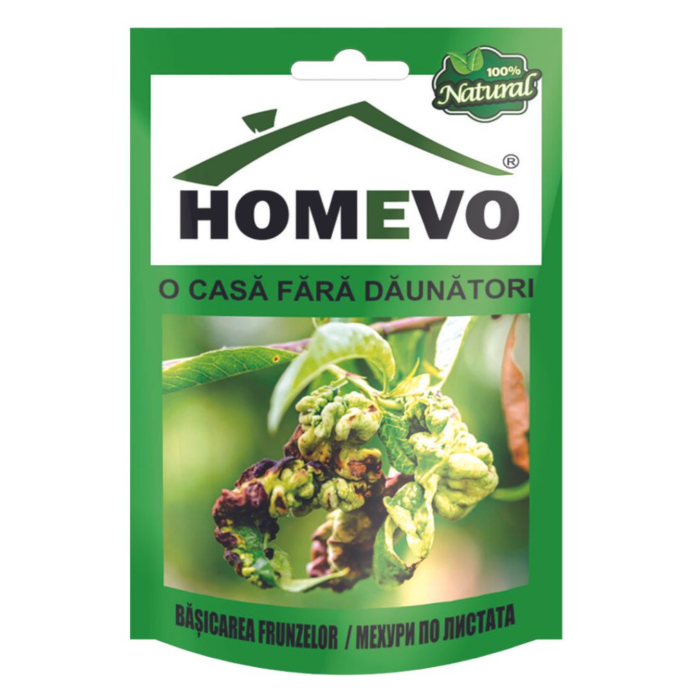 Antidaunatori Homevo, Basicarea Frunzelor, 100% Natural, 7,5ml