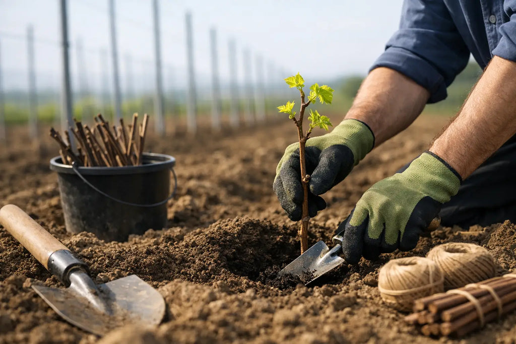 Cum se plantează vița de vie corect