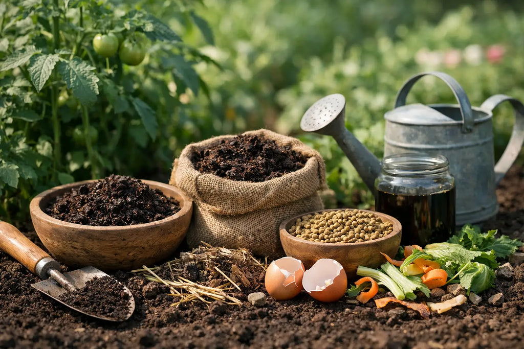 Îngrășământ natural pentru grădină: ce alegi