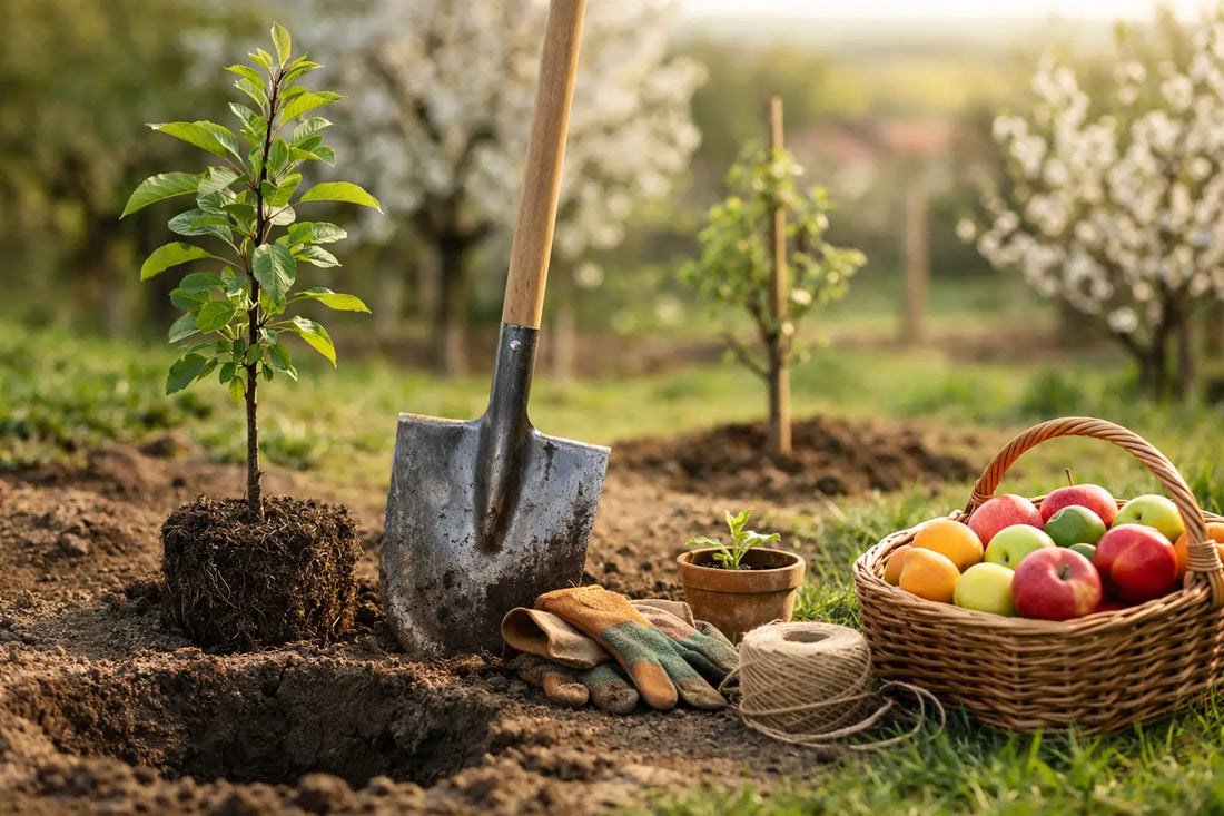 Ghid complet plantare pomi fructiferi