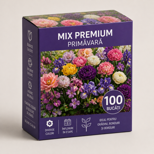 100 bulbi de primavara -Mix Garden Full