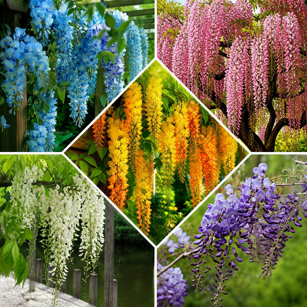 Pachet Glicina  Exotic Wisteria Collection 10 bucati