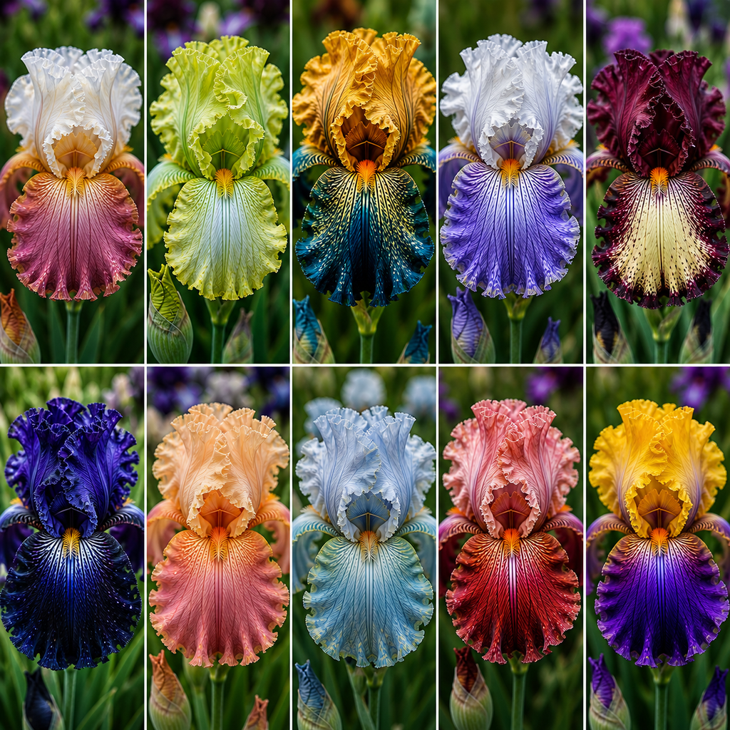Pachet Iris Germanica Harmony-20 bucăți