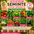 🌿 PACHET 50 DE SEMINȚE – TOATE LEGUMELE