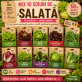 MIX SEMINȚE SALATĂ – 10 PLICURI