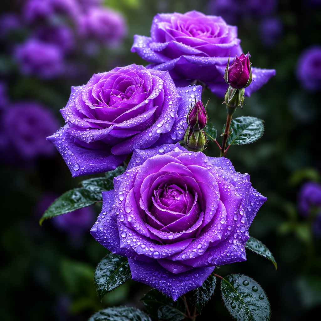 Trandafiri "Lavender Whisper" la ghiveci