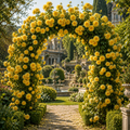 Trandafiri Cățărători "Golden Gate" la Ghiveci