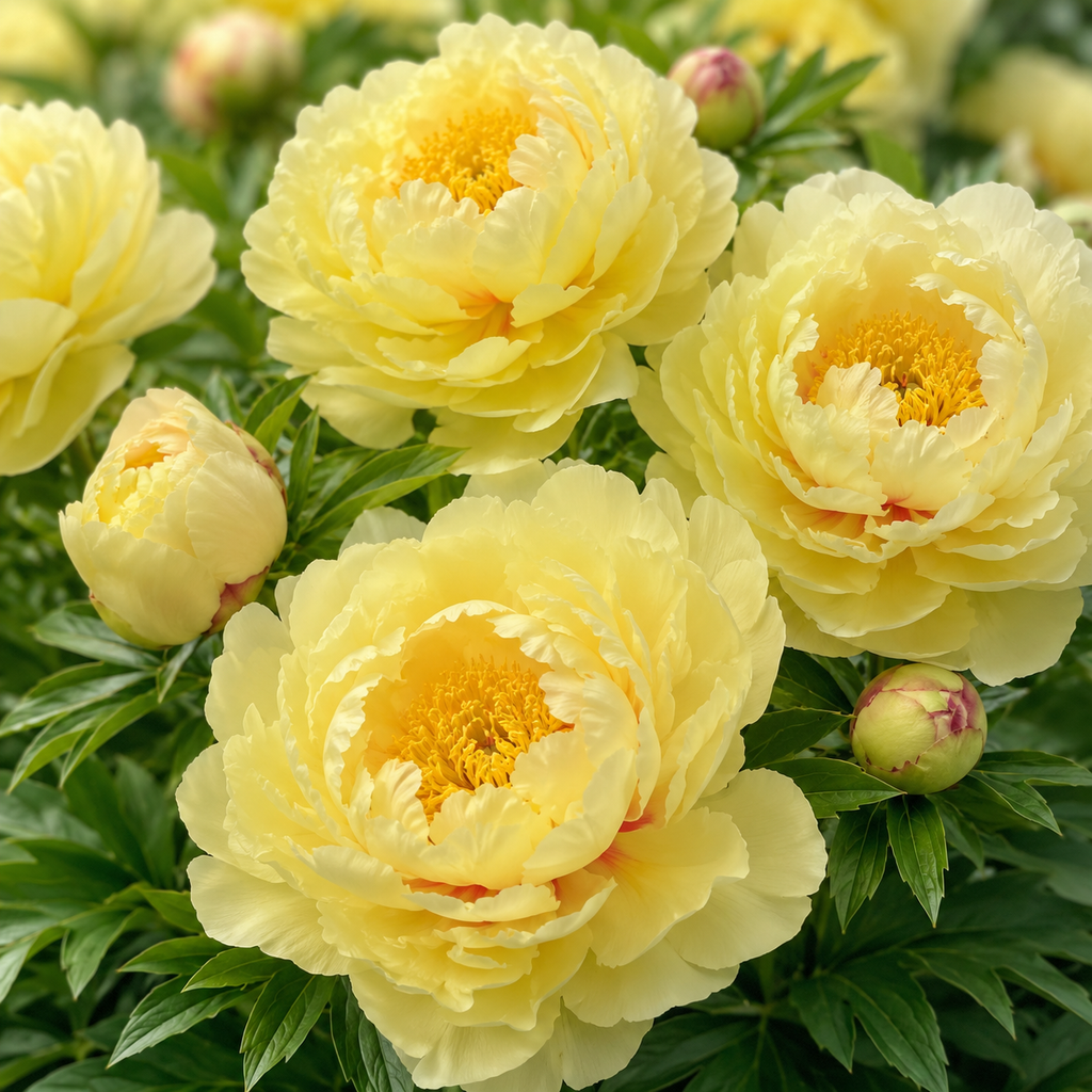 Bujor Yellow Star