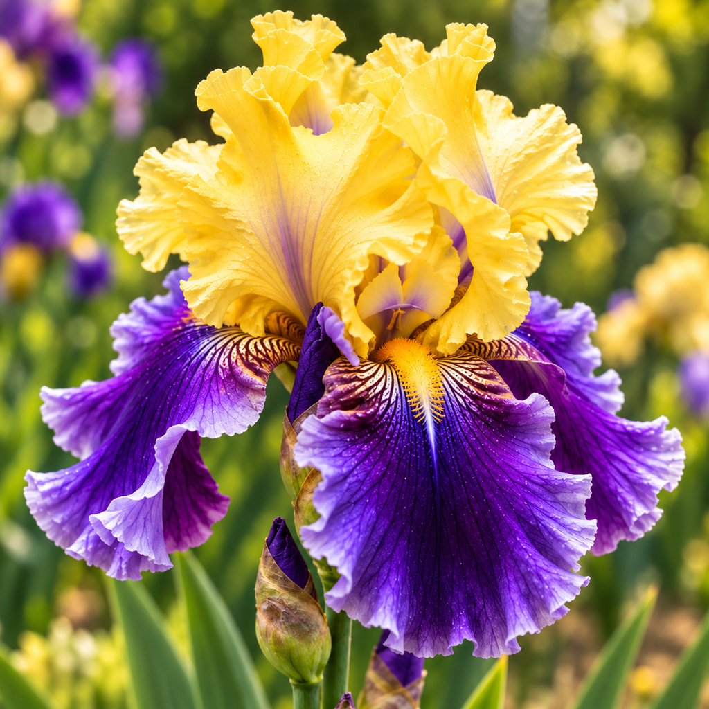 Bulbi Iris Germanica Edith Wolford