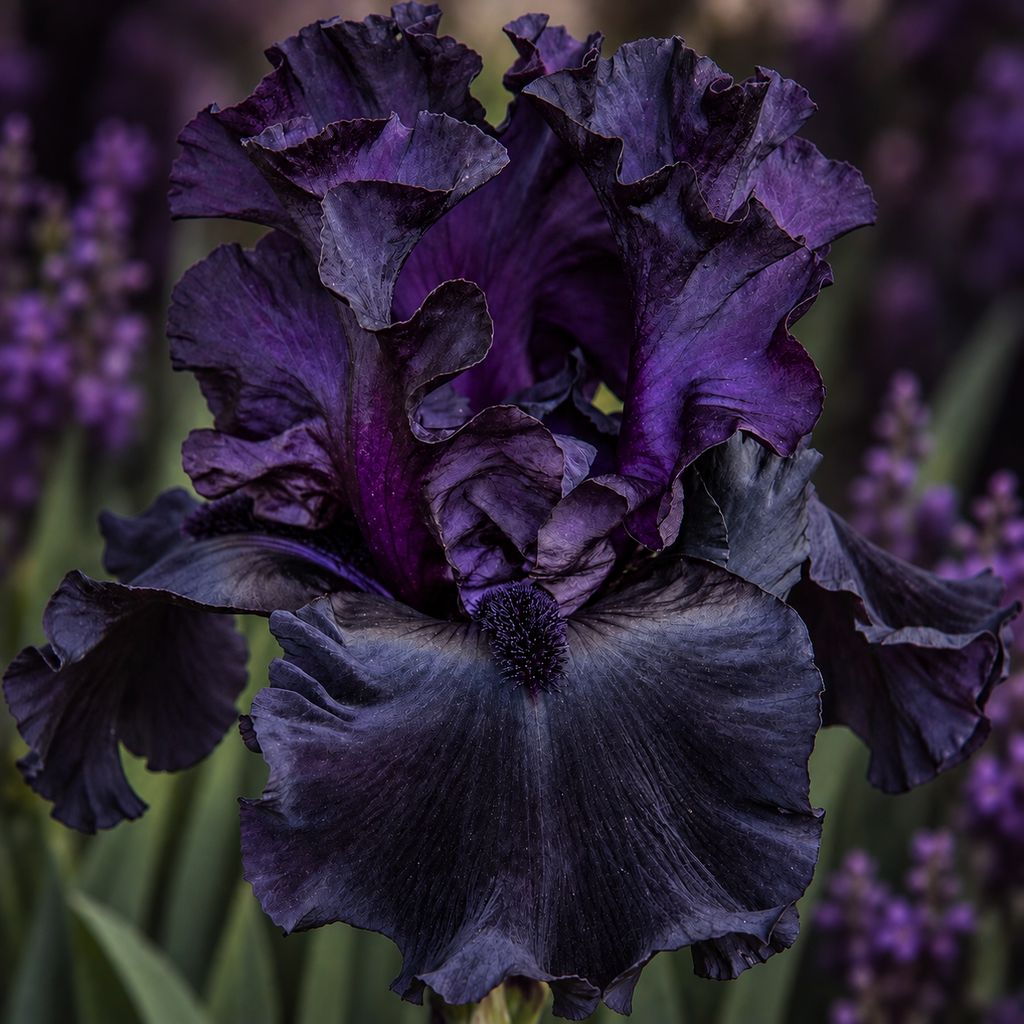 Bulbi Iris Germanica Black Suited