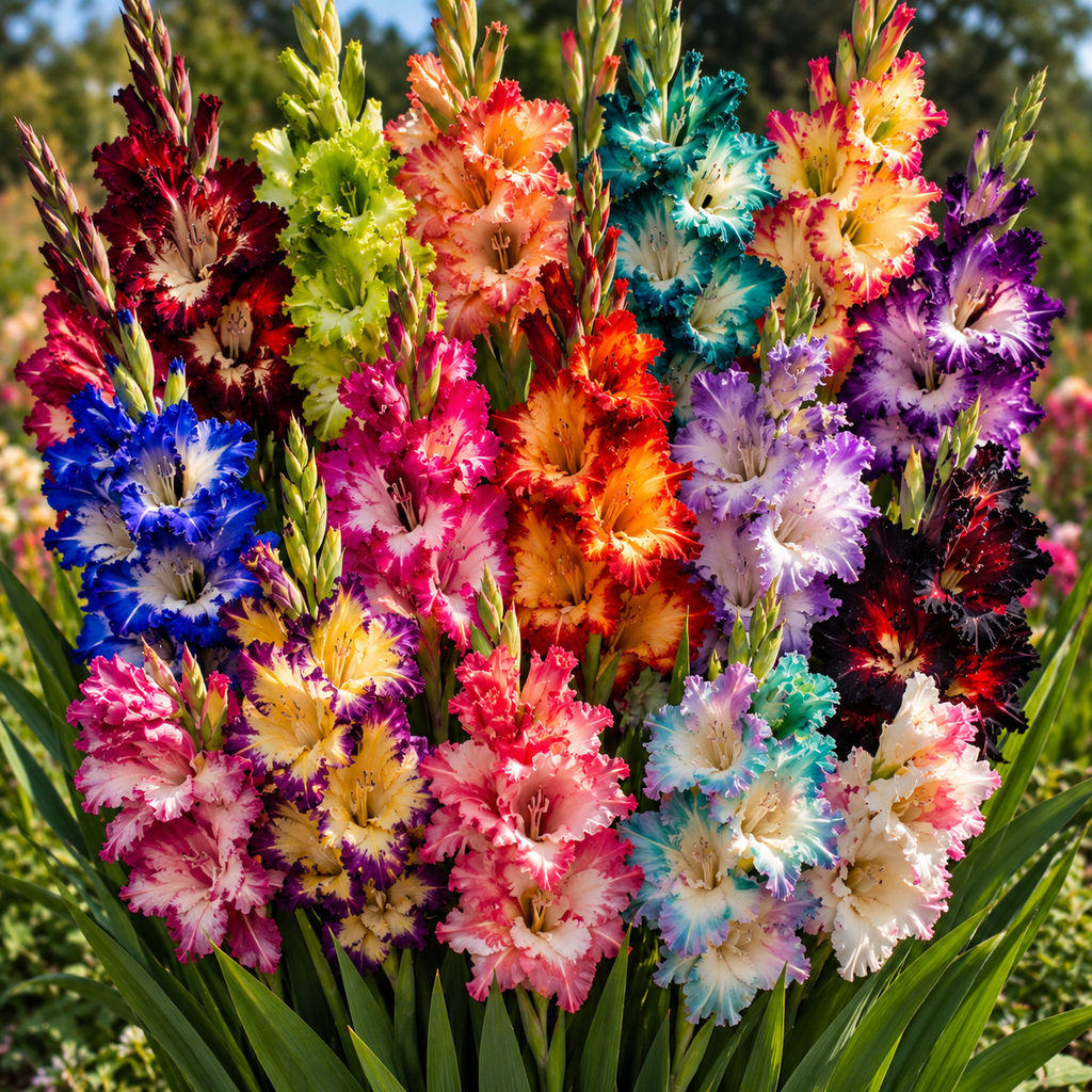 Bulbi Gladiole - Pachet Promotional Mixt - 50 buc