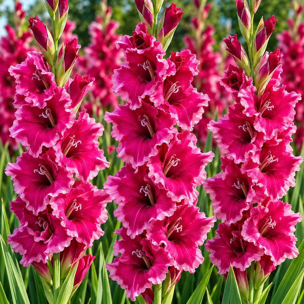 Bulbi Gladiole - Plum Tart - 5 buc