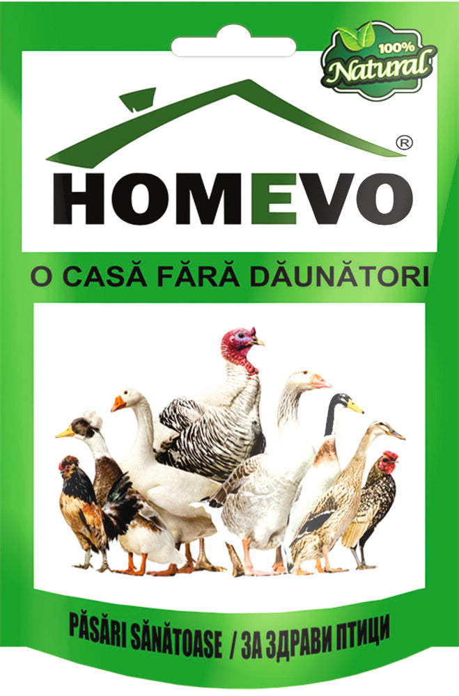 Antidaunatori Homevo, Pasari Sanatoase, 100% Natural, 50g