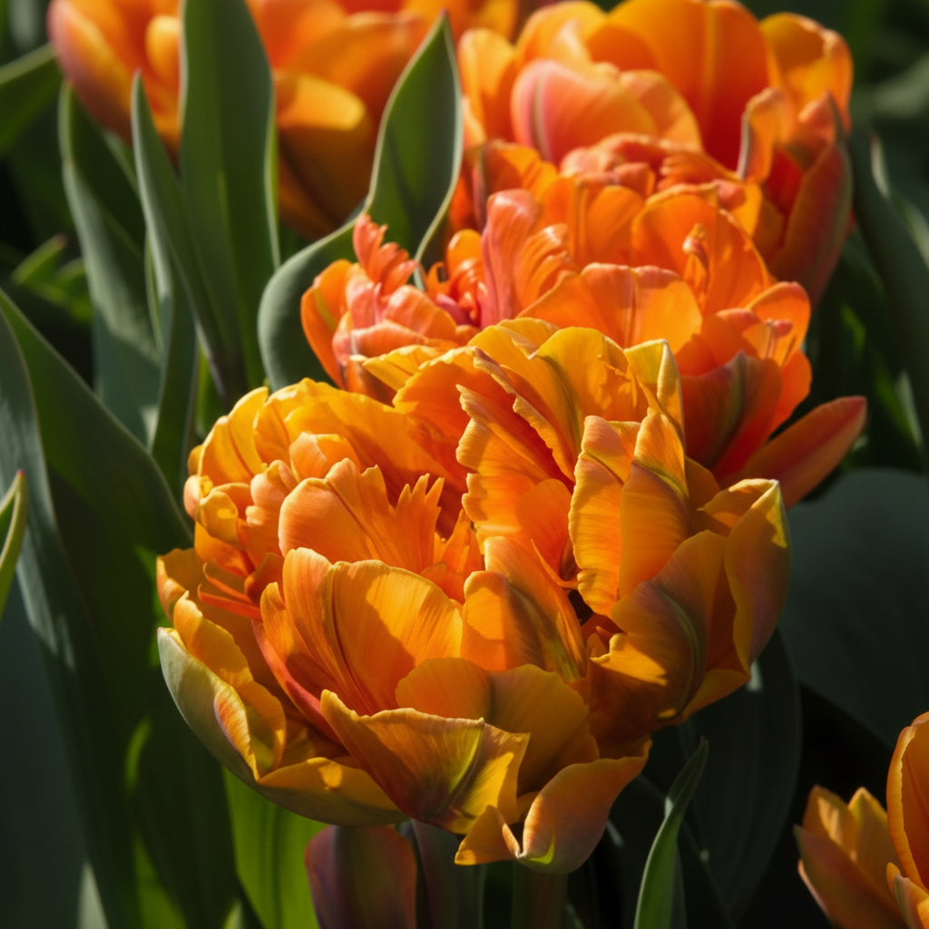 Pachet bulbi lalele duble – combinație de soiuri rezistente, flori mari și volum deosebit. Perfect pentru borduri și aranjamente florale.