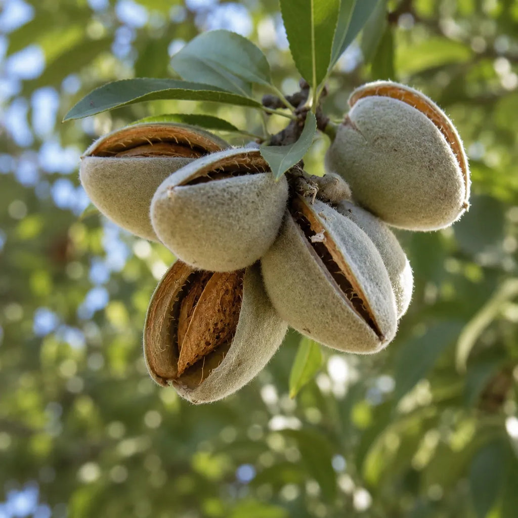 Pom fructifer Migdal Texas, soi autofertil cu migdale gustoase si bogate in nutrienti, ideal pentru gradini, livezi si consum proaspat