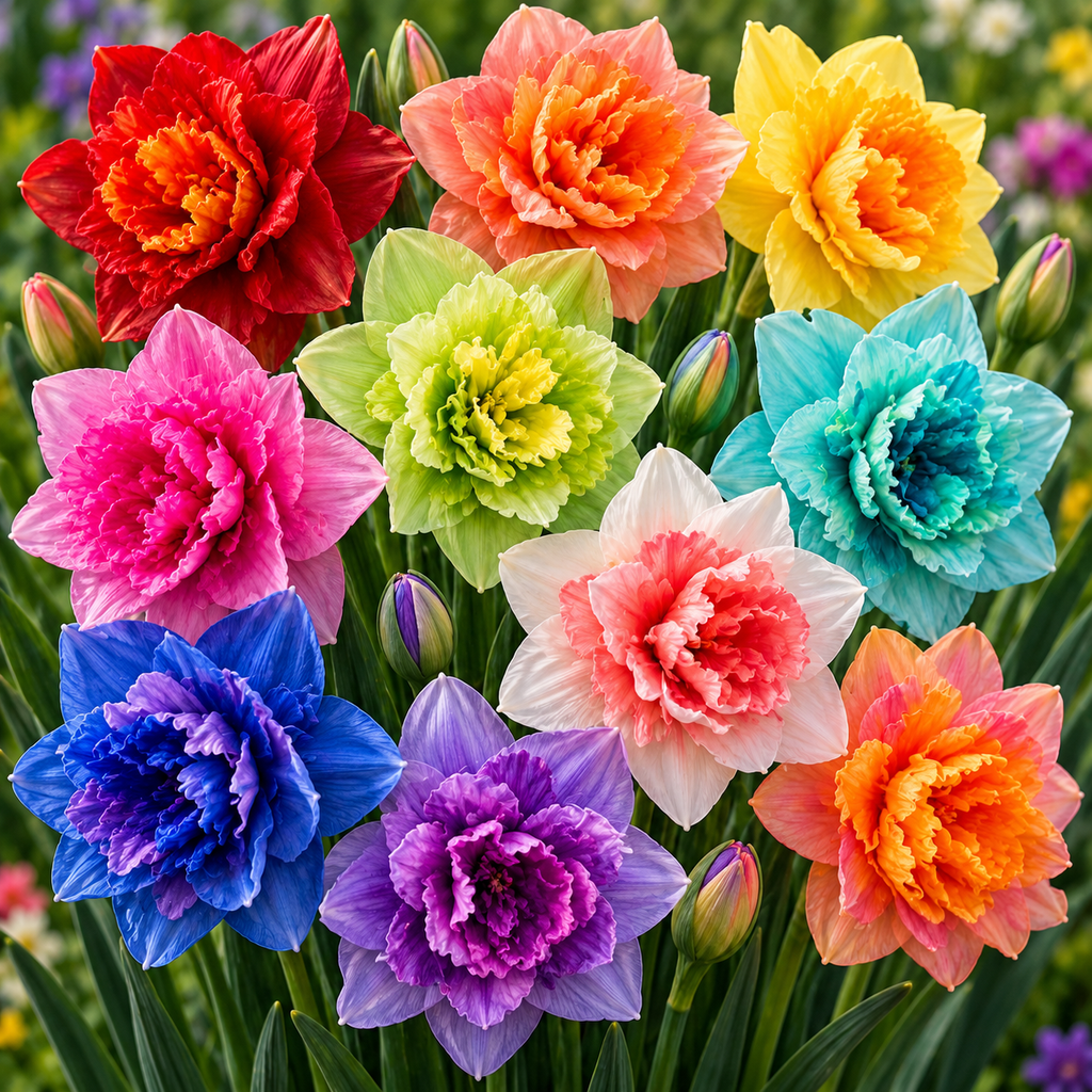 Mix Narcise Rainbow Narcissus 20 buc