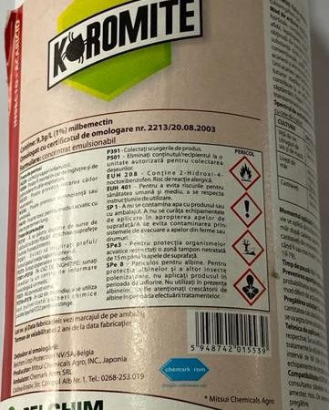 Koromite, Insecto-Acaricid de Contact , 50ml