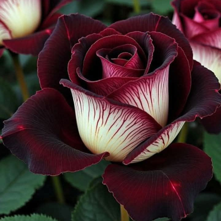 Trandafir "Blushing Ember" la ghiveci