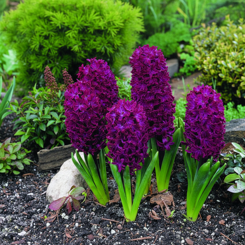 Flori de zambilă Woodstock cu parfum puternic și culoare spectaculoasă