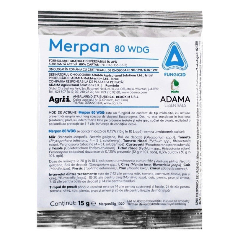 Merpan, Fungicid de Contact, 15g