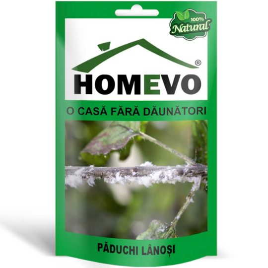 Antidaunatori Homevo, Paduchi Lanosi, 100% Natural, 50g