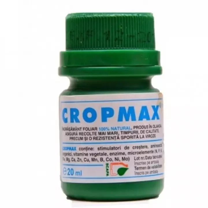 Cropmax, Biostimulator, 100% organic , 20ml