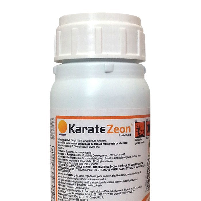 Karate Zeon, Insecticid Piretroid de Contact și Ingestie , 25 ml