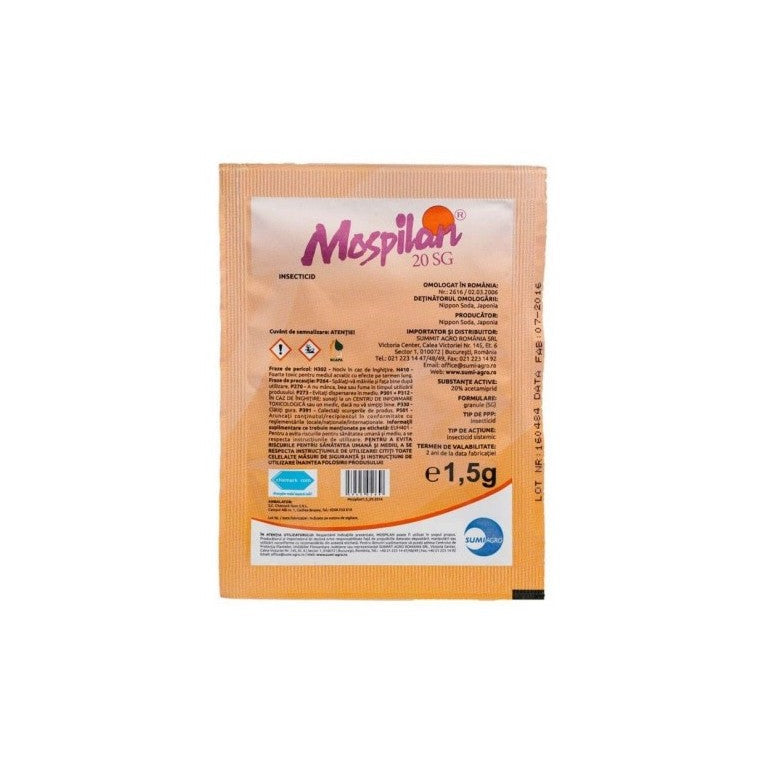 Mospilan 20 SG, Insecticid Sistemic , 1,5g