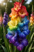Gladiole Premium - Rainbow  50 bucati